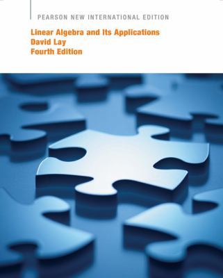 Linear Algebra and Its Applications 1292020555 Book Cover
