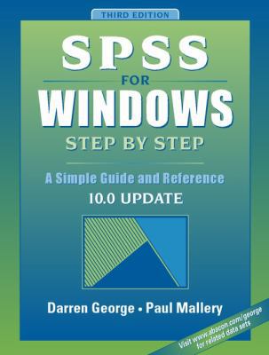SPSS for Windows Step by Step: A Simple Guide a... 0205331270 Book Cover