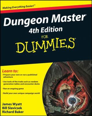 Dungeon Master For Dummies B003D3OFFM Book Cover