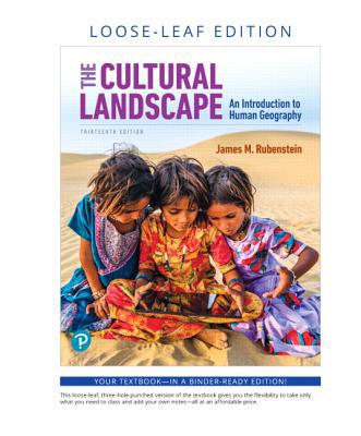 The Cultural Landscape: An Introduction to Huma... 0135209560 Book Cover