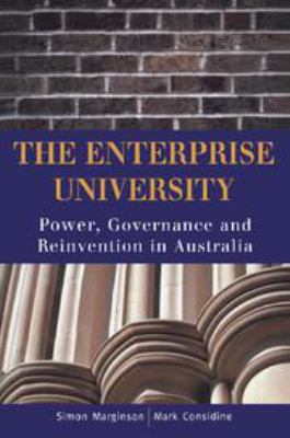 The Enterprise University: Power, Governance an... 0521791189 Book Cover