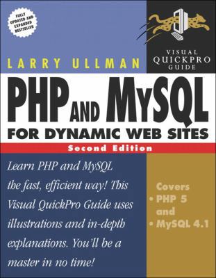 Php And Mysql: For Dynamic Web Sites (Visual Qu... 0321336577 Book Cover