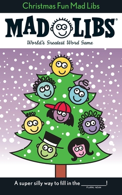 Christmas Fun Mad Libs: Stocking Stuffer Mad Libs 0843112387 Book Cover