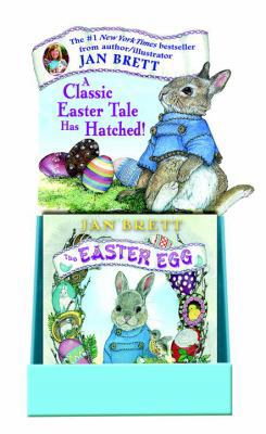 Hardcover Easter Egg Board Book 2017 5-Copy Counter Display W/ Riser Book