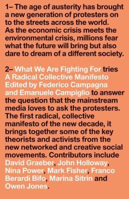 What We Are Fighting For: A Radical Collective ... 0745332854 Book Cover