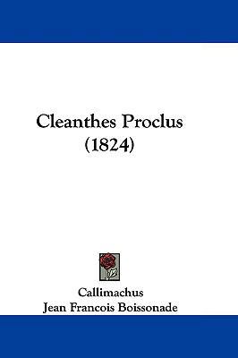 Cleanthes Proclus (1824) 1104687224 Book Cover