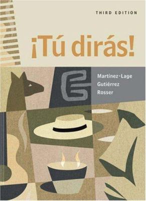 Tu dirás! (with Audio CD) [Spanish] 0838425054 Book Cover