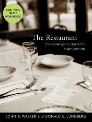 The Restaurant: From Concept to Operation, Thir... 0471442461 Book Cover