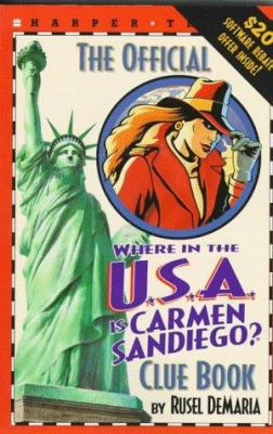 The Official Where in the USA is Carmen Sandieg... 0064461971 Book Cover