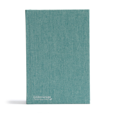 CSB (In)Courage Devotional Bible, Green Cloth O... 1535924950 Book Cover