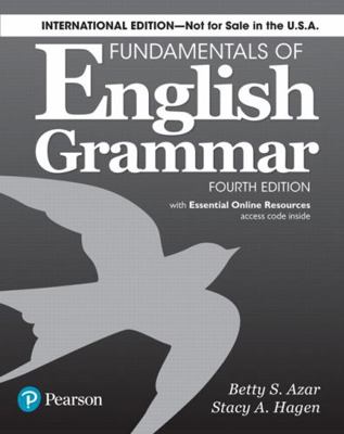 Fundamentals of English Grammar 4e Student Book... 0134661141 Book Cover