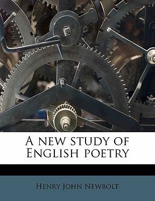 A New Study of English Poetry 1177237989 Book Cover