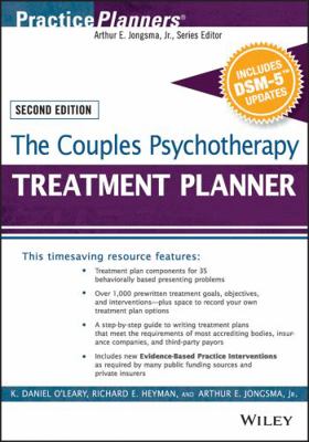 The Couples Psychotherapy Treatment Planner, wi... 1119063124 Book Cover