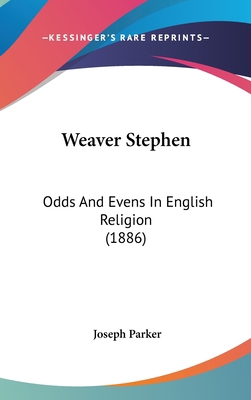 Weaver Stephen: Odds and Evens in English Relig... 1104568950 Book Cover