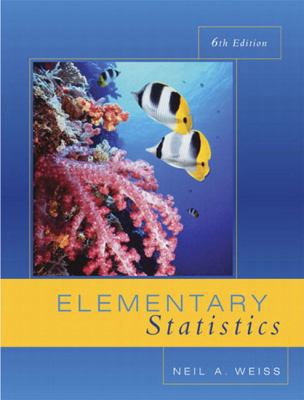 Elementary Statistics (6th Edition) 0201771306 Book Cover