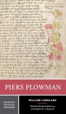 Piers Plowman: A Norton Critical Edition 0393975592 Book Cover