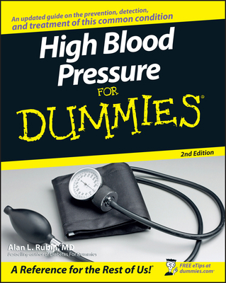 High Blood Pressure for Dummies 0470137517 Book Cover