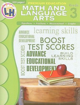 Math and Language Arts: Grade 3 1595456678 Book Cover