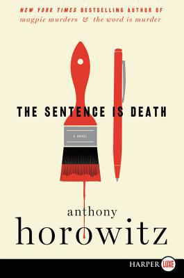 The Sentence Is Death [Large Print] 0062912070 Book Cover