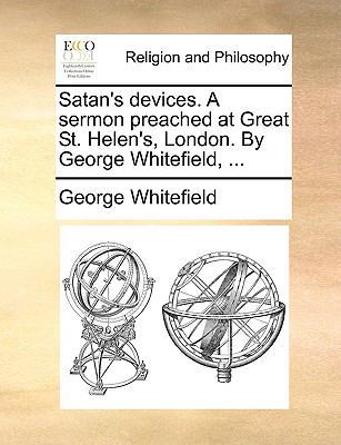 Satan's Devices. a Sermon Preached at Great St.... 1170738680 Book Cover