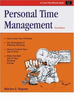 Personal Time Management 1560525851 Book Cover