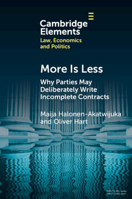 More is Less 1009396072 Book Cover