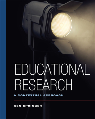 Educational Research : A Contextual Approach 0470131322 Book Cover