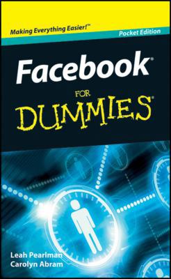 Facebook for Dummies (Pocket Edition) 0470940395 Book Cover