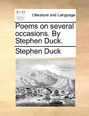 Poems on several occasions. By Stephen Duck. 1170887120 Book Cover