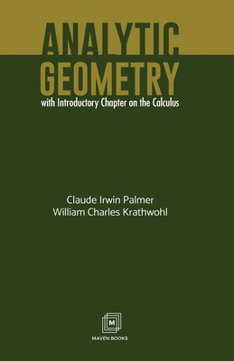 ANALYTIC GEOMETRY With Introductory Chapter on ... 9388191013 Book Cover
