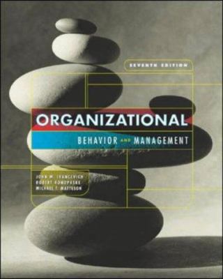 Organizational Behavior and Management 007287516x Book Cover