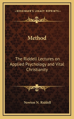 Method: The Riddell Lectures on Applied Psychol... 1163313556 Book Cover