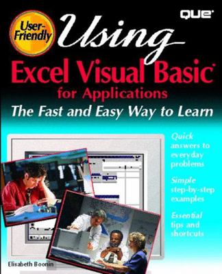 Using Excel Visual Basic for Applications 0789703254 Book Cover