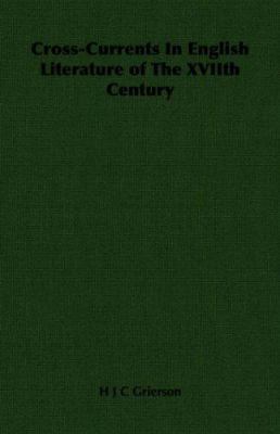 Cross-Currents in English Literature of the Xvi... 140673523X Book Cover