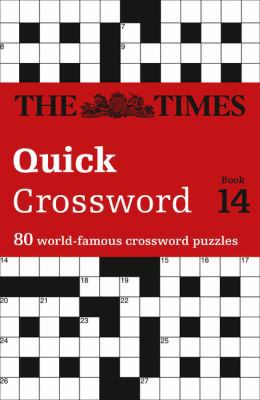 The Times Quick Crossword Book 14 0007319274 Book Cover