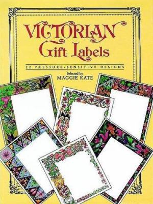 Victorian Gift Labels: 22 Pressure-Sensitive De... 0486273067 Book Cover