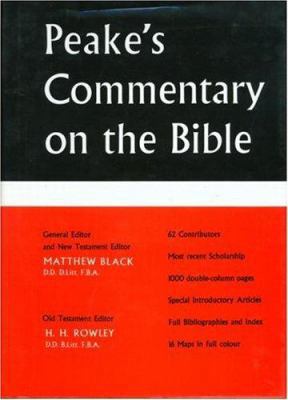 Peake's Commentary on the Bible 0415051479 Book Cover