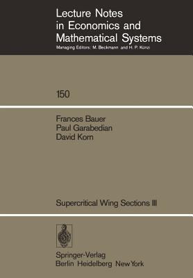Supercritical Wing Sections III 3540085335 Book Cover