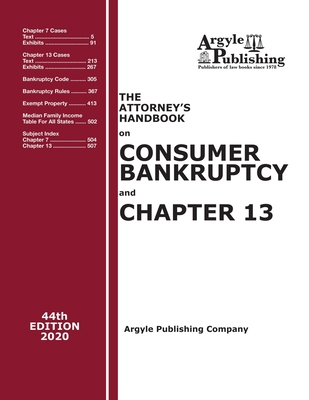 The Attorney's Handbook on Consumer Bankruptcy ... 188073057X Book Cover