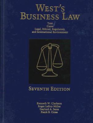 West’s Business Law 0538879793 Book Cover