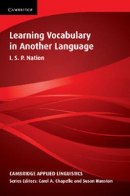 Learning Vocabulary in Another Language 0521804981 Book Cover