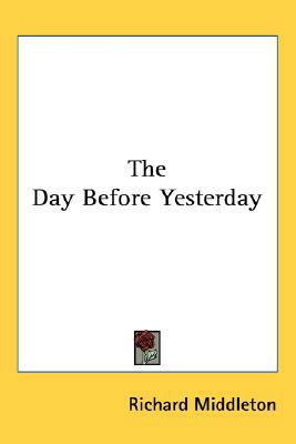 The Day Before Yesterday 0548535167 Book Cover