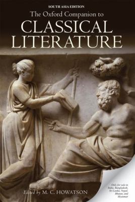 The Oxford Companion to Classical Literature 0199658455 Book Cover