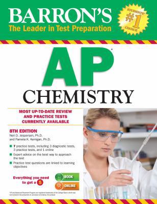 Barron's AP Chemistry 143800737X Book Cover