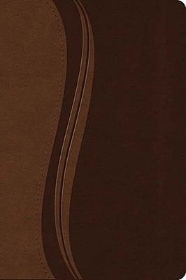 NKJV Study Bible/Large Print-Brown LeatherSoft 1418543225 Book Cover