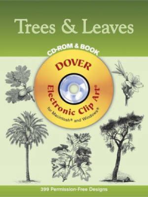 Trees & Leaves (Dover Electronic Clip Art) 0486996115 Book Cover