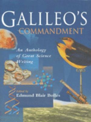 Galileo's commandment: an anthology of great sc... 0316648280 Book Cover