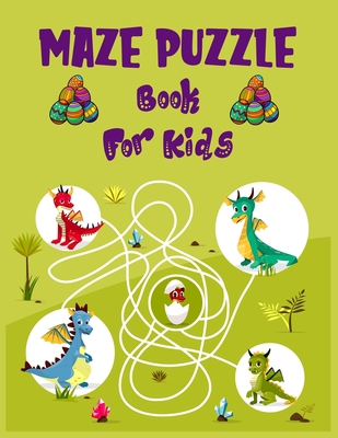 Maze puzzle book for kids.: Fun and Challenging... 1704466733 Book Cover