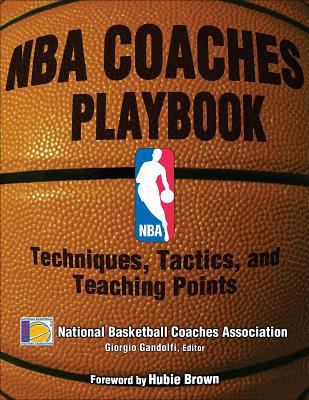 NBA Coaches Playbook: Techniques, Tactics, and ... 0736063552 Book Cover