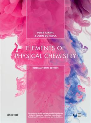 Elements Physical Chemistry 7Th Edition 0198796358 Book Cover